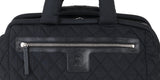 Black Quilted Nylon Cocoon Trolley Rolling Case