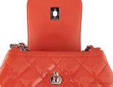Coco Shine Accordion Patent Mini Bag