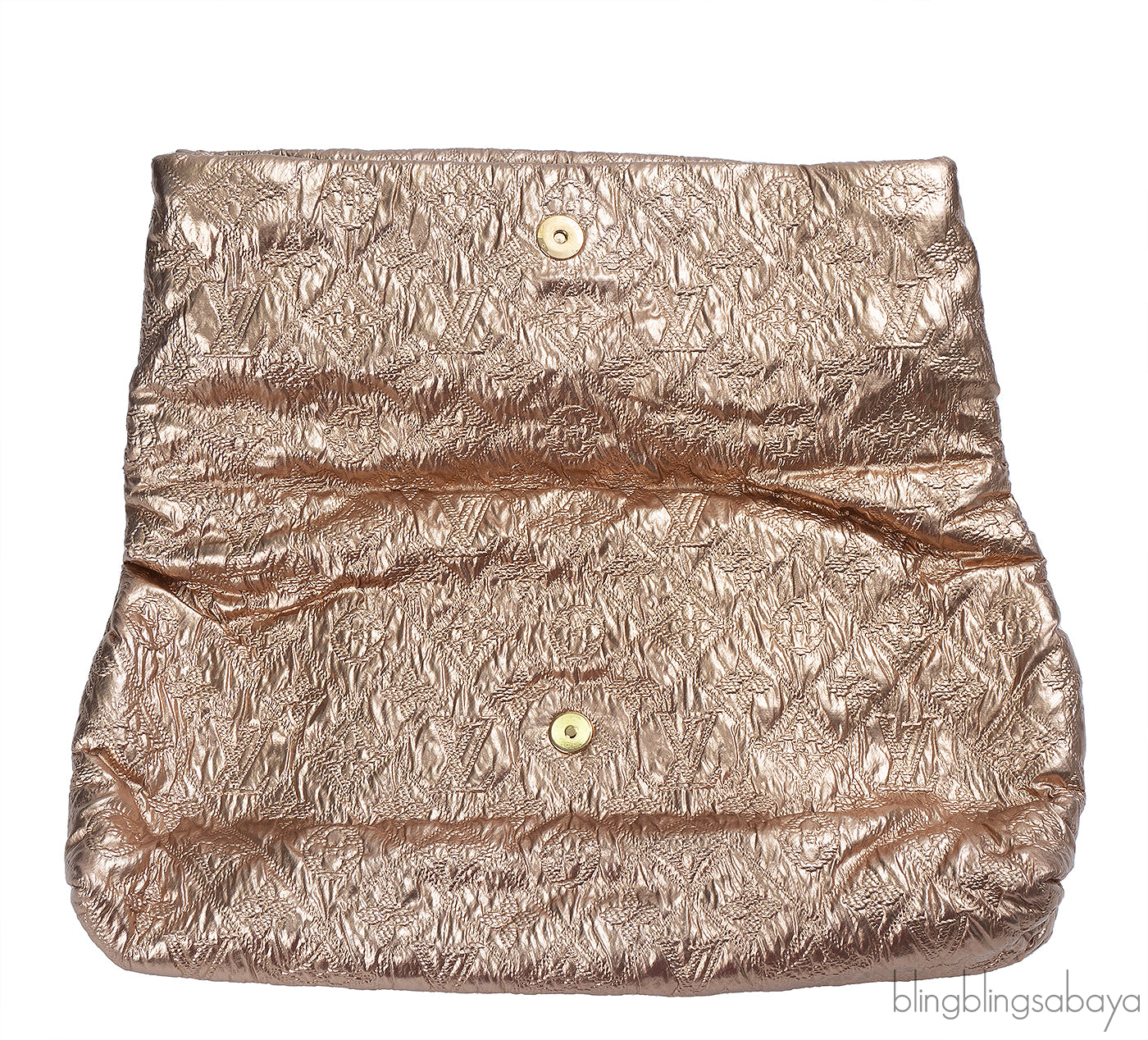 Louis Vuitton Monogram Lame Limelight Clutch