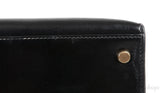 Vintage Kelly 32 Black Box Sellier GHW