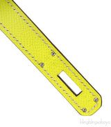 Kelly 32 Bi-color Lime Epsom Retourne