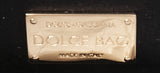 Dolce & Gabbana Leopard Crystal Hard Clutch Shoulder Bag