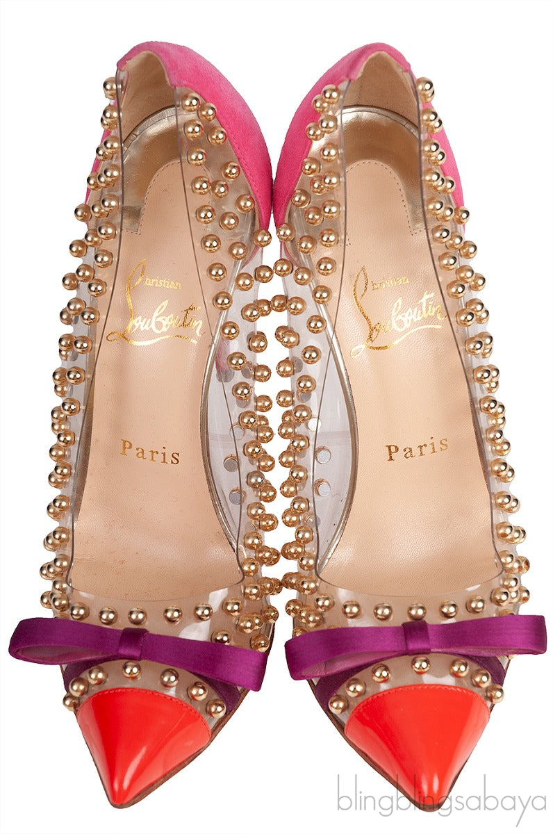 Bille et Boule 100 Patent PVC Leather Heels