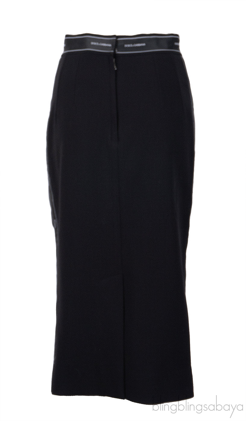 Dolce & Gabbana Queen Black Skirt