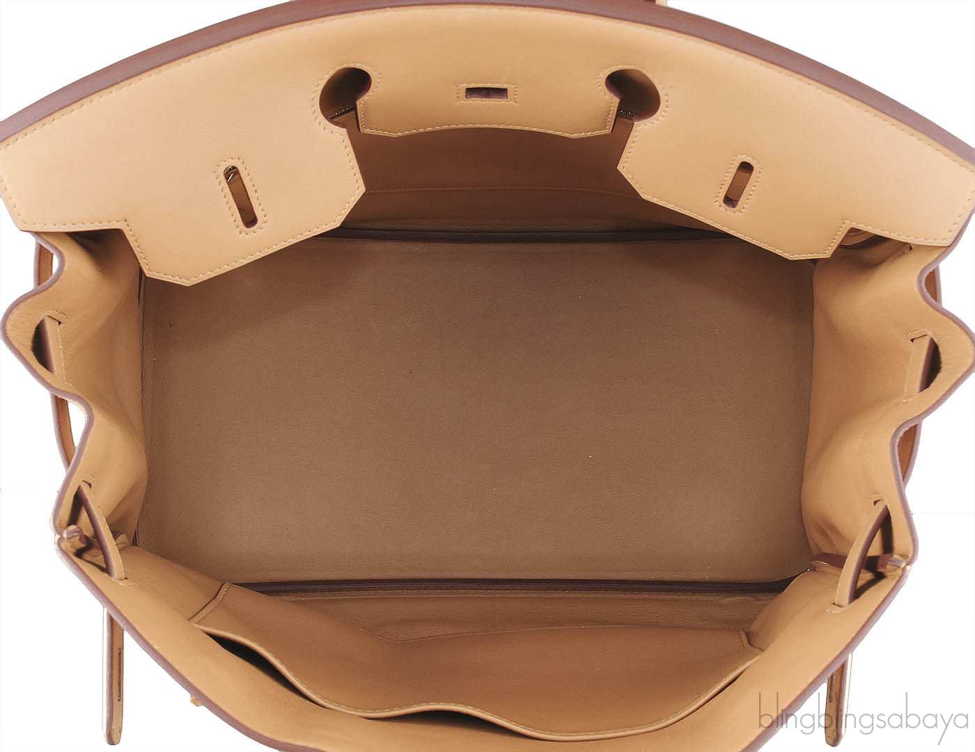 Birkin 35 Swift Camel GHW
