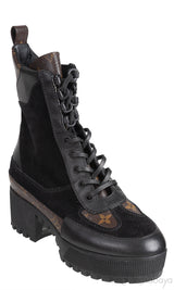 Laureate Suede Monogram Desert Boot