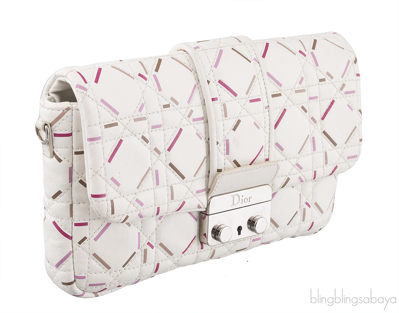 Cannage Quilted Crossbody Bag