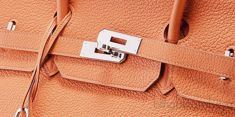Birkin 40 Orange Taurillon Clem