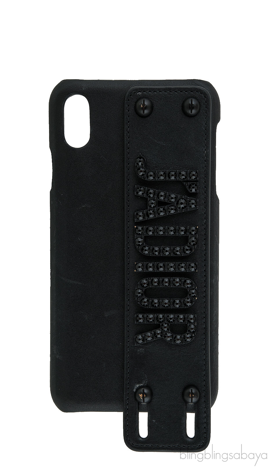 J\'Adior Black Iphone XS Max Case