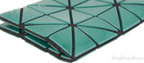 Emerald Geometric Card Holder