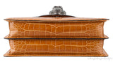 Thiara Brown Crocodile Hand Bag