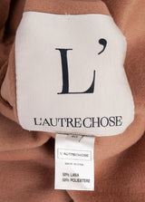 Brown Belted Trench Coat
