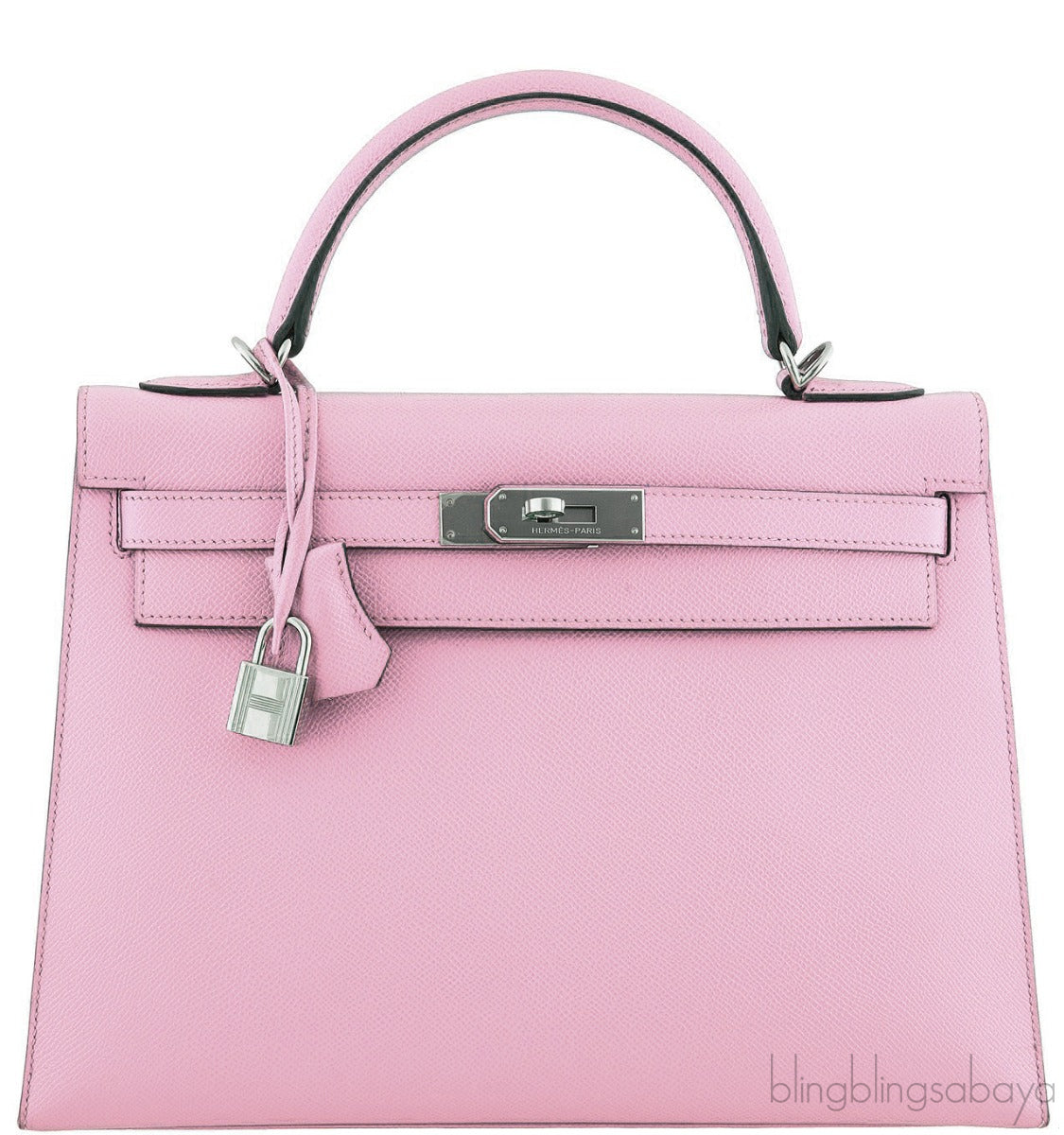 Kelly 25 Mauve Sylvester Epsom Sellier PHW