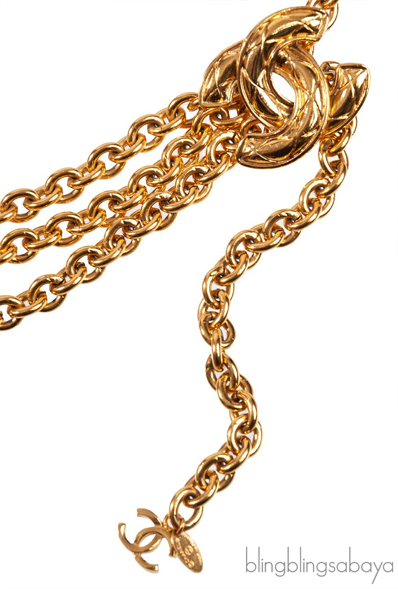 Chanel Vintage CC Chain Belt