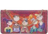 Girls Print Clutch Shoulder Bag