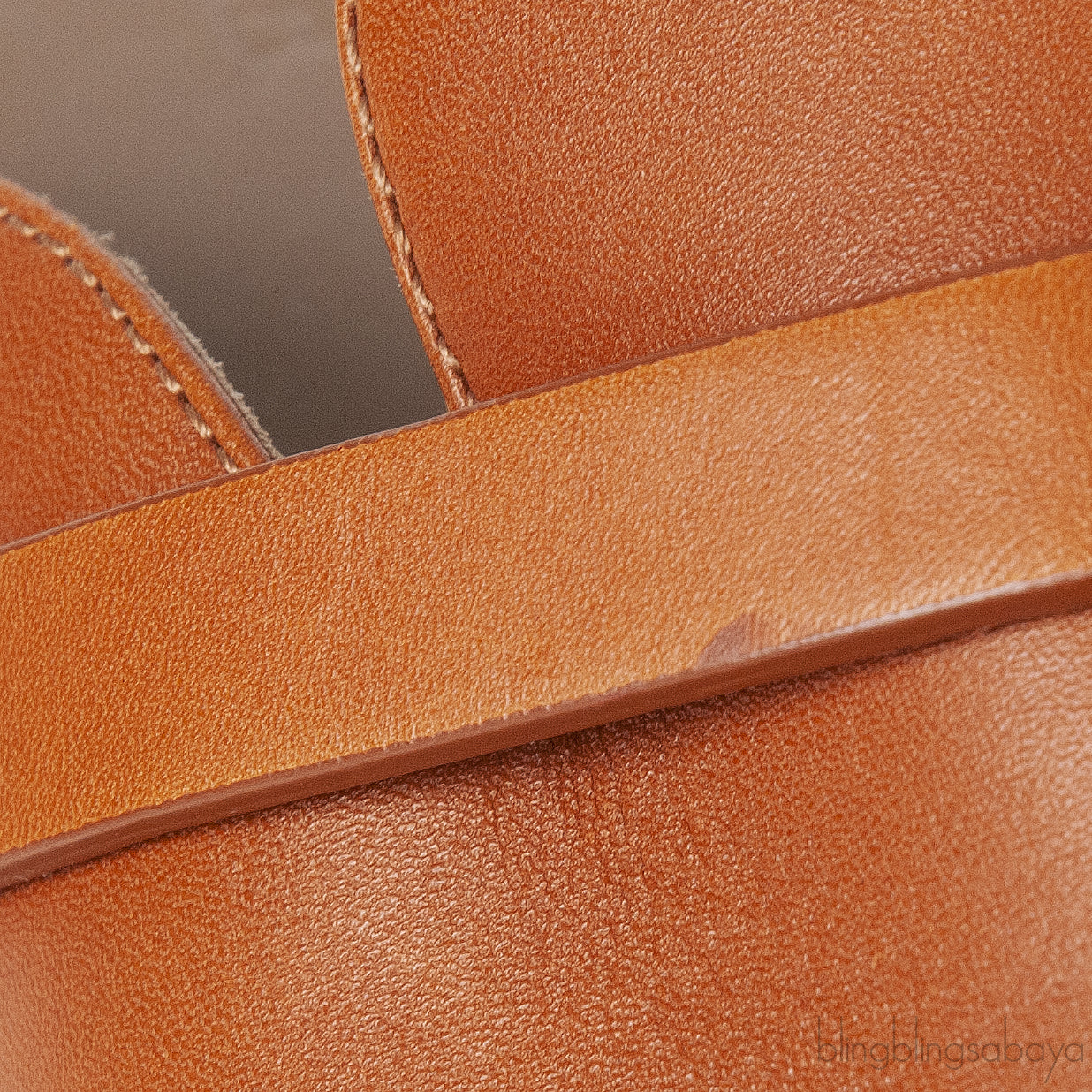 Hermes Carlota Brown Leather Mules