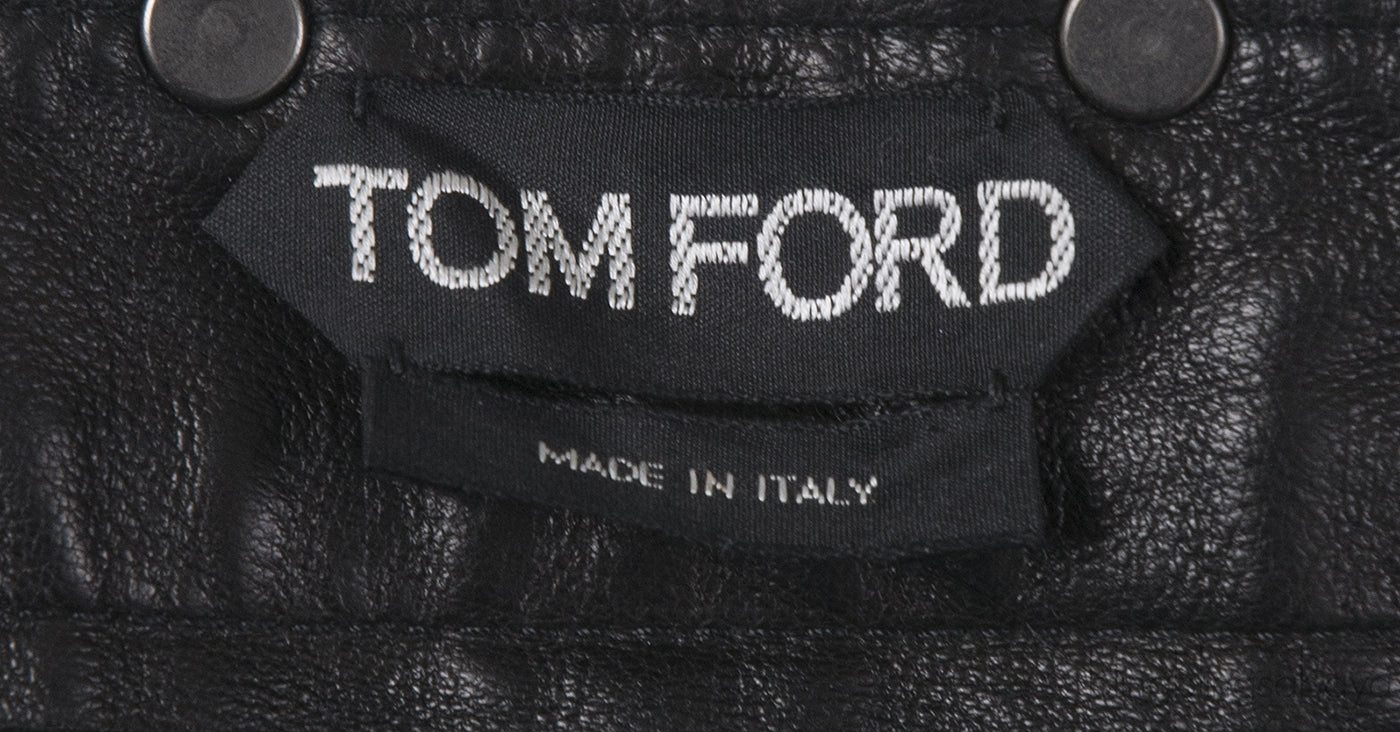 Black Leather Trouser