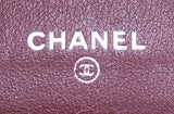 CC Caviar Maroon iPhone Case