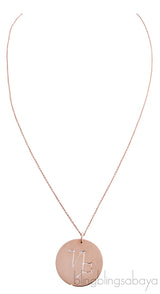 Capricorn Diamond Pendant Necklace