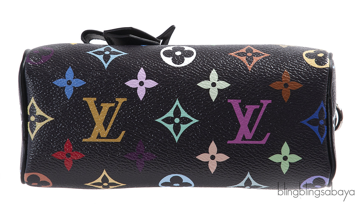 Louis Vuitton LV x TM Nano Monogram Speedy Black