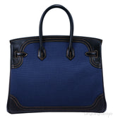 Birkin 35 Denim Ghillies Ltd. Edition