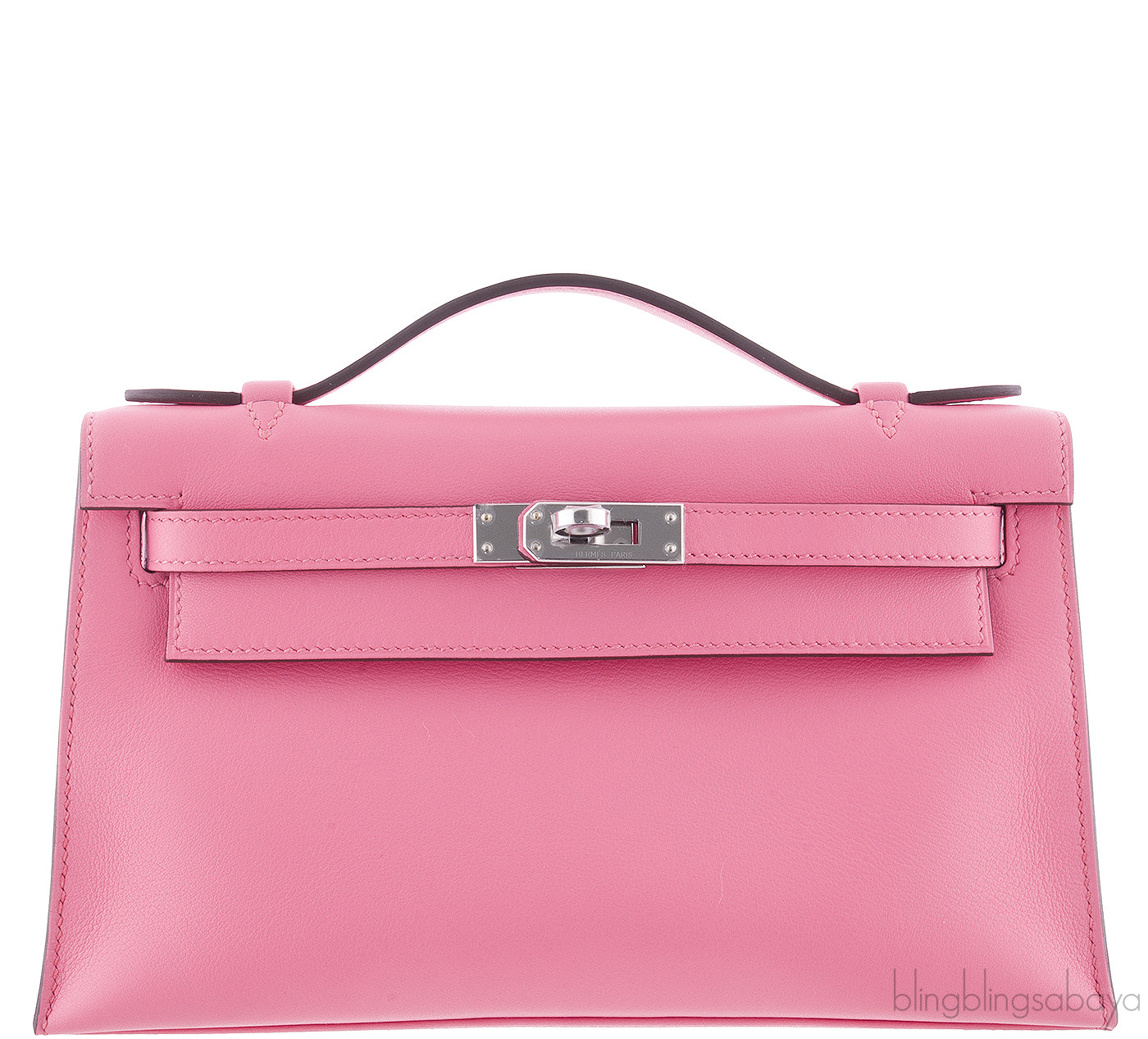 Kelly Pochette Swift Rose Azalee