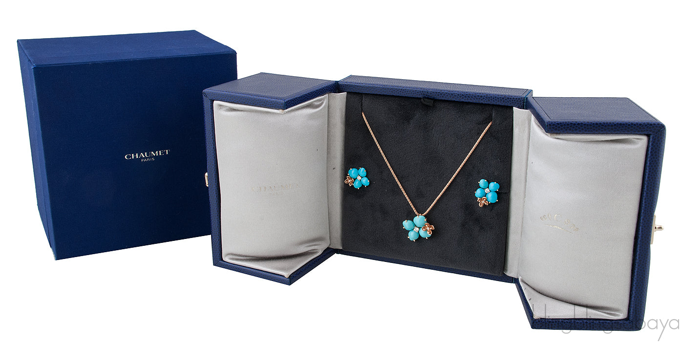 Hortensia Eden Necklace & Earrings Set