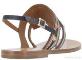 Multi-color Slip On Sandals