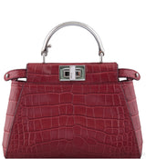 Red Micro Crocodile Peekaboo