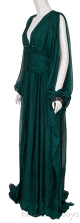 Emerald Green Maxi Dress