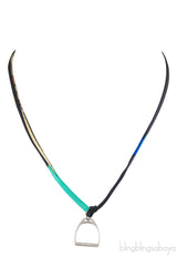 Multicolor Silk Necklace
