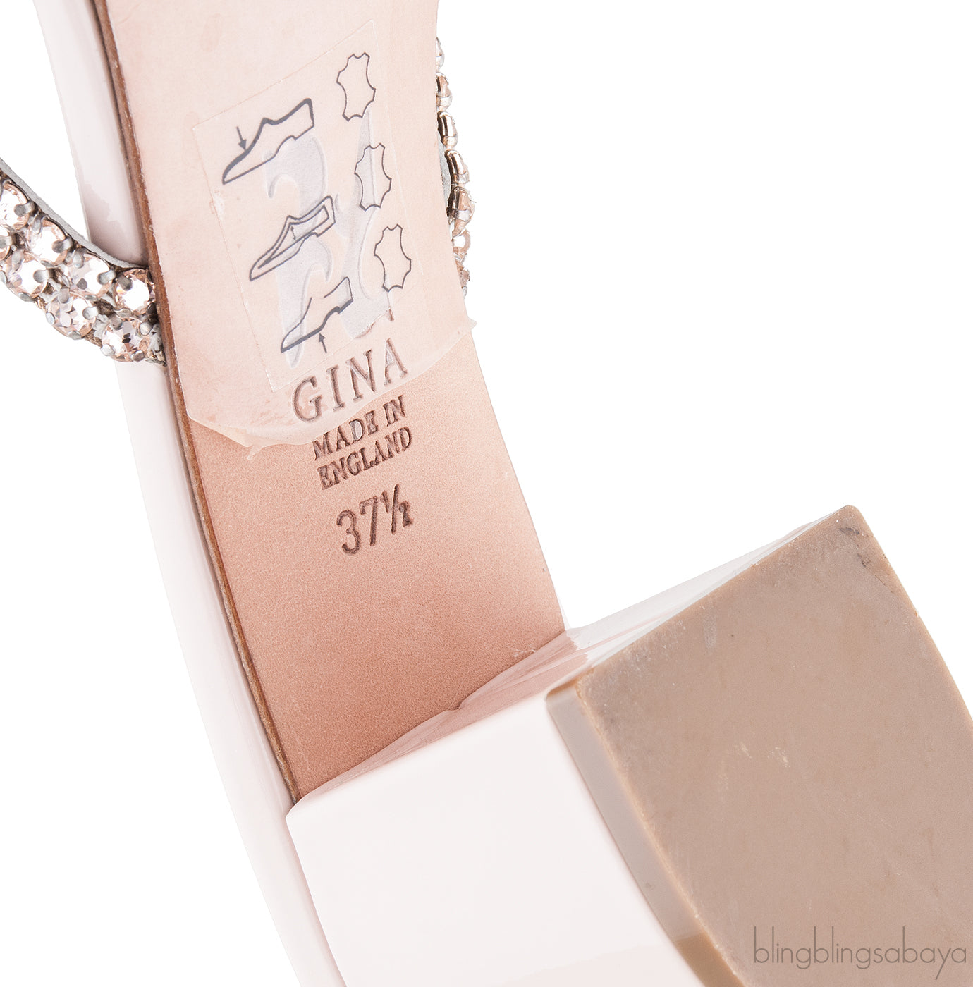 Light Pink Crystal Mule