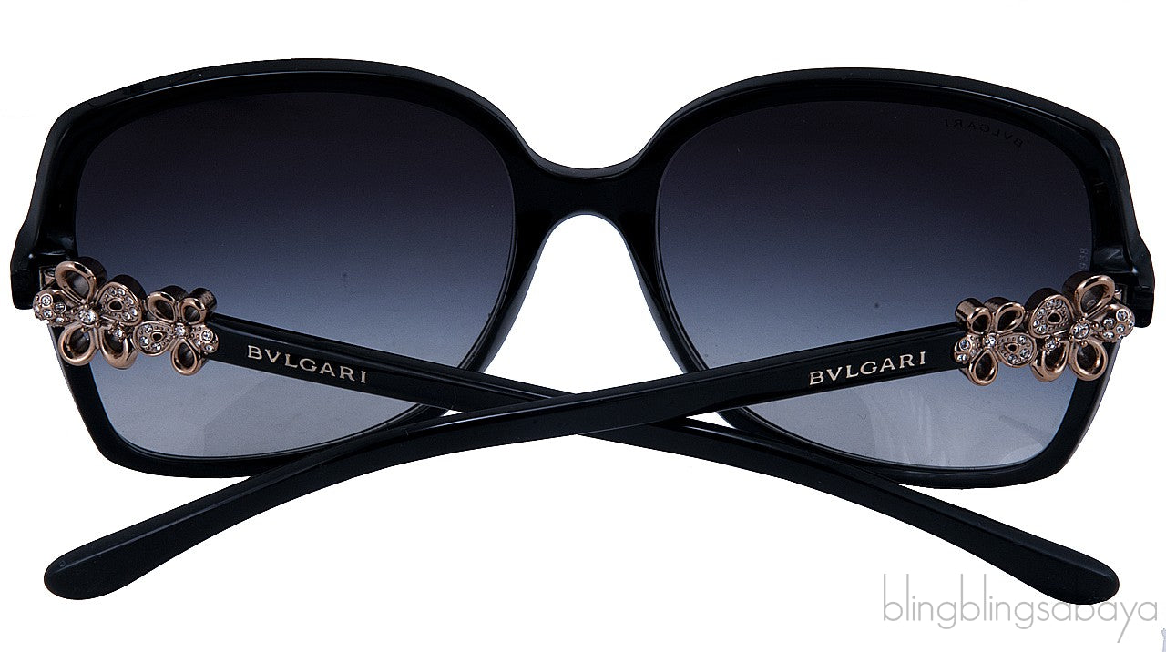 Floral Crystal Embellished Sunglasses