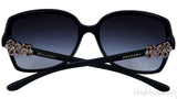 Floral Crystal Embellished Sunglasses