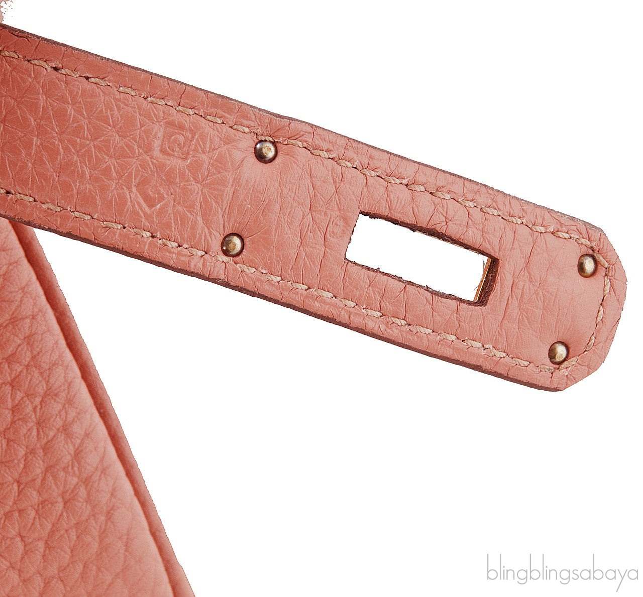 Birkin 35 Rose Tea Taurillon Clem.