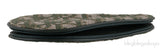 Oblique Green Saddle Purse
