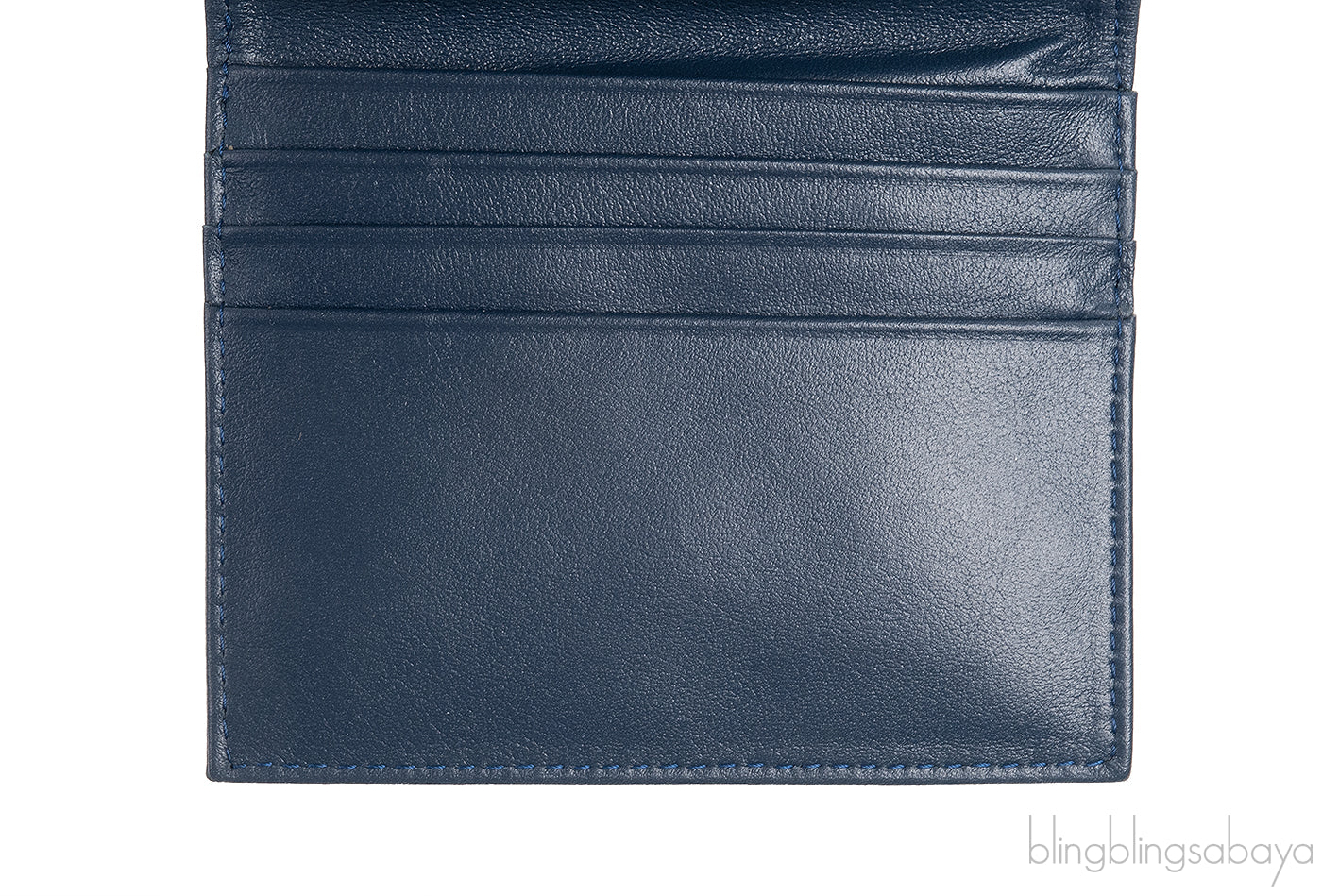 Dark Blue Bi-fold Cardholder