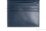Dark Blue Bi-fold Cardholder