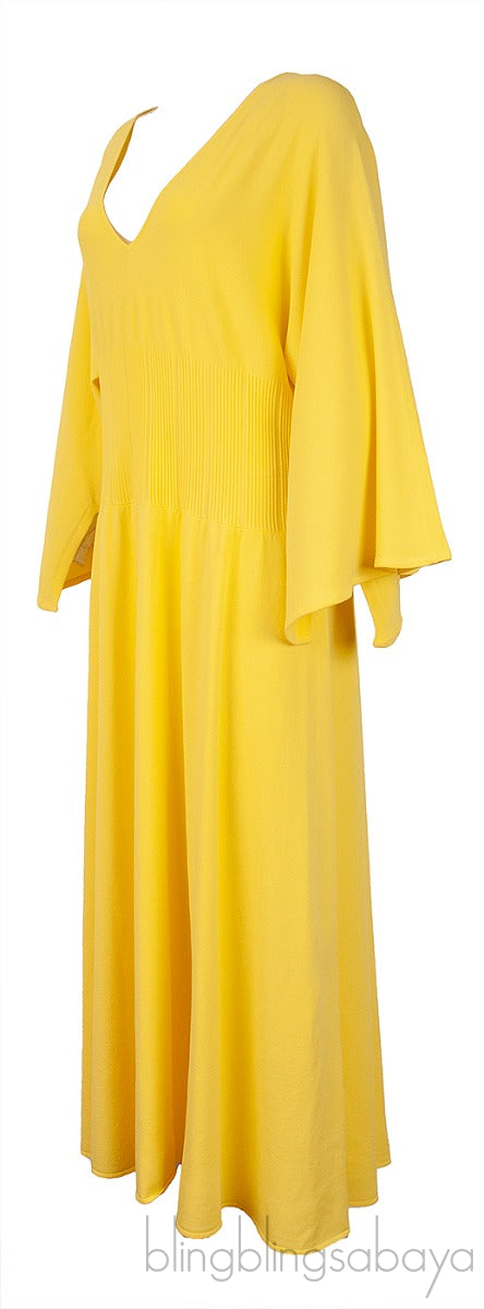 Augusta Yellow Knitted Dress
