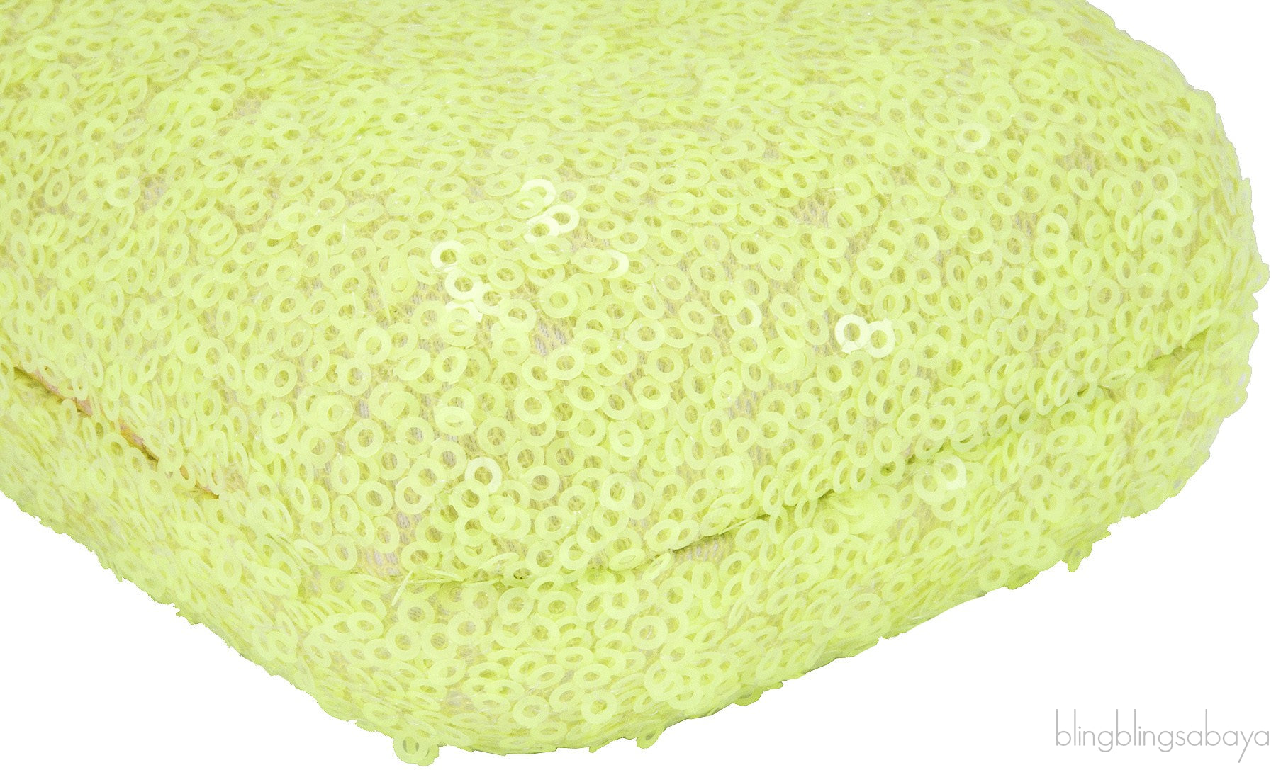 Margo Sequin Clutch Citron