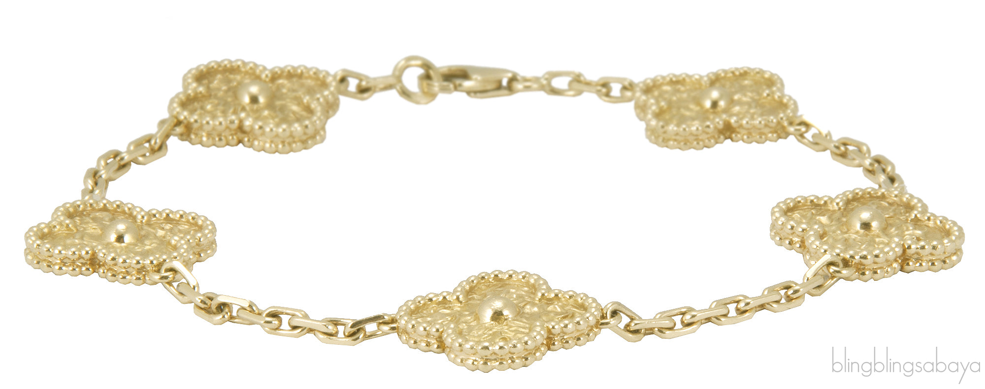 Vintage Alhambra Bracelet 5 Motif
