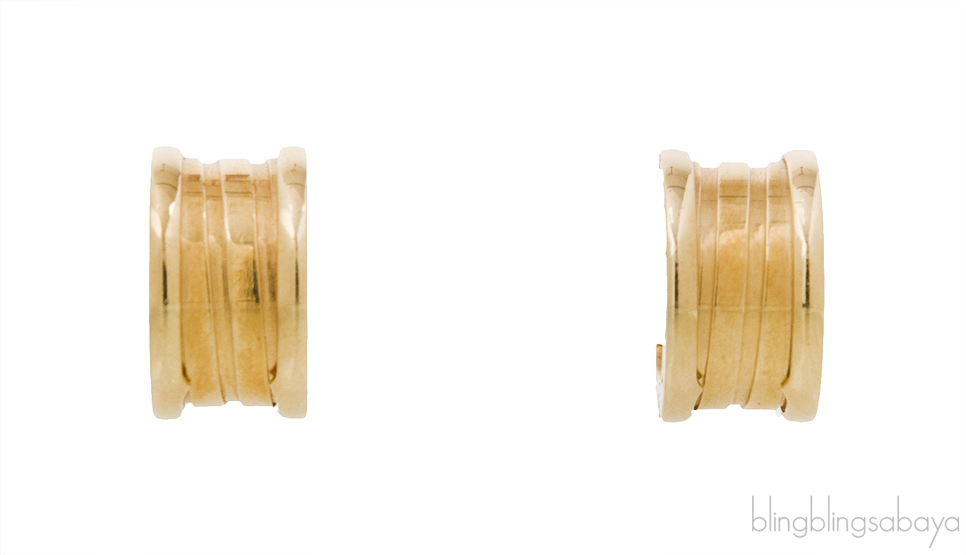 B.Zero1 Yellow Gold Hoops Earrings