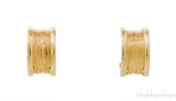 B.Zero1 Yellow Gold Hoops Earrings