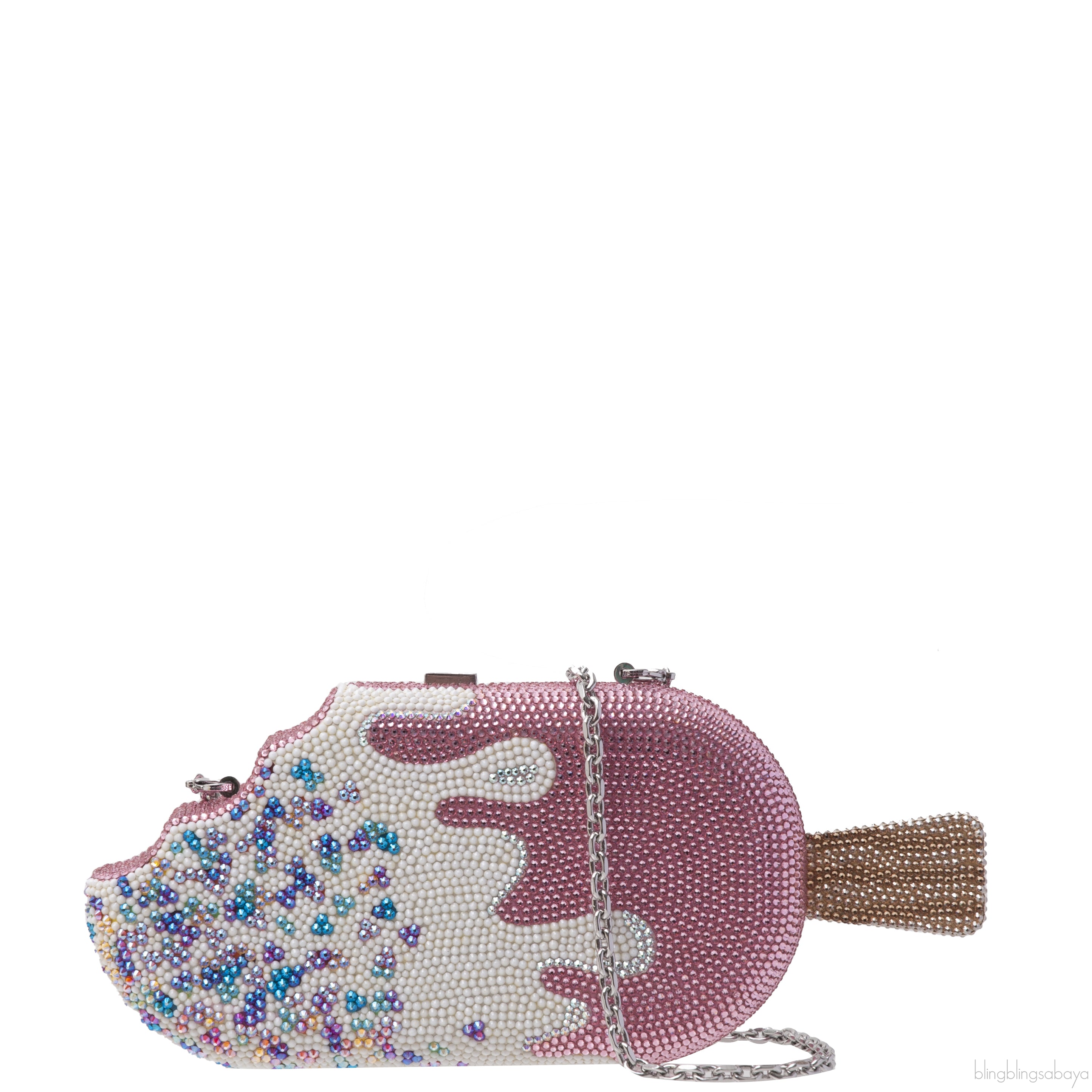 Strawberry Dip Popsicle Clutch Bag