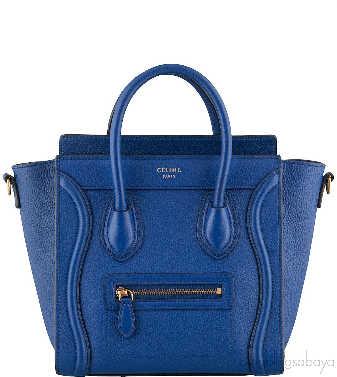 Blue Nano Luggage Shoulder Bag