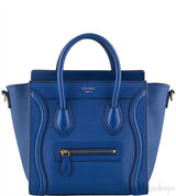 Blue Nano Luggage Shoulder Bag