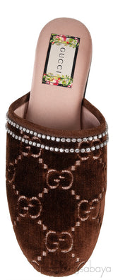 GG Velvet Slippers