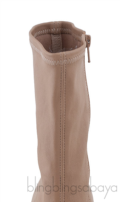 Nude Ankle Heels
