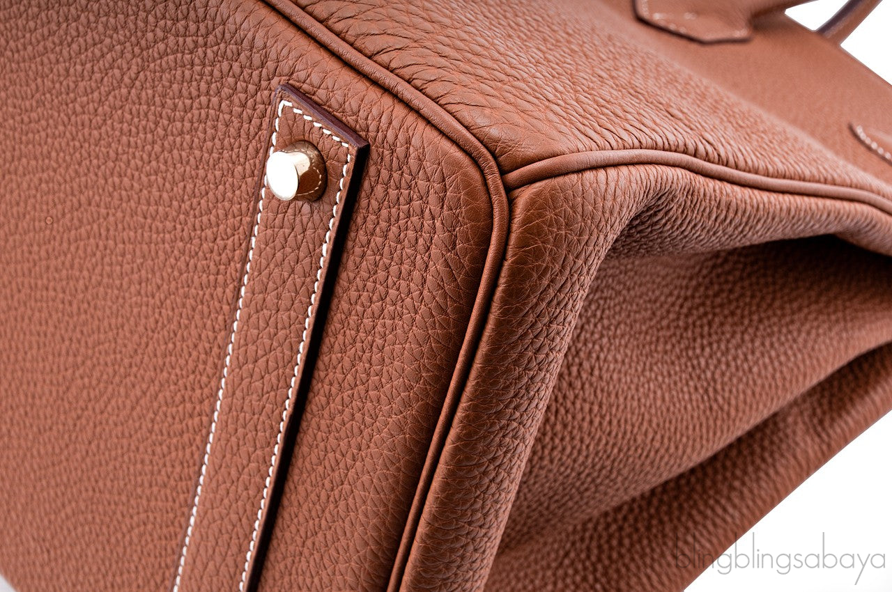Birkin 40 Gold Taurillon Clem