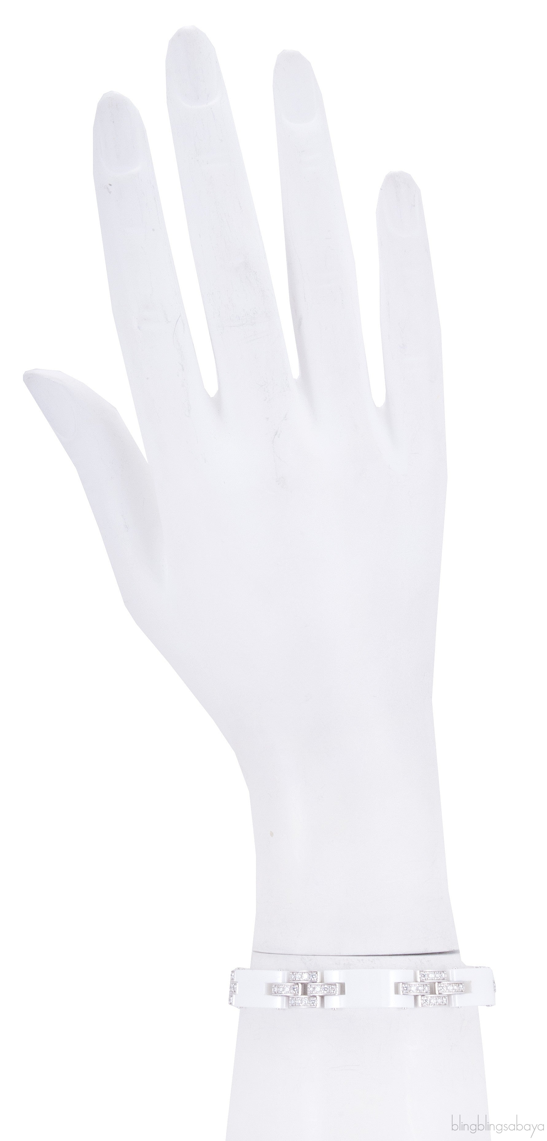 Maillon Panthere Ceramic Bracelet
